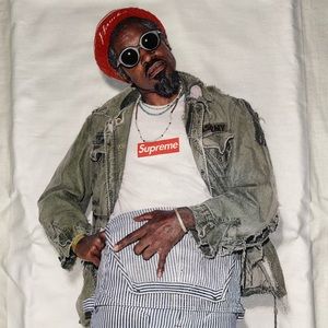 Supreme Andre’ 3000 Tee White